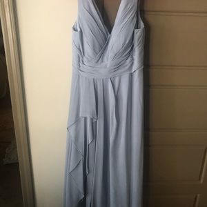 Azazie Julianna Dress—Dusty Blue